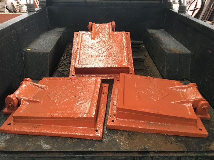 400x400mm方形鑄鐵拍門 400x400mm方形鑄鐵拍門